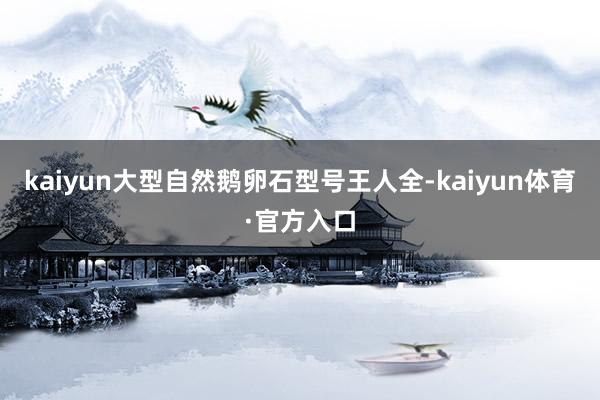 kaiyun大型自然鹅卵石型号王人全-kaiyun体育·官方入口